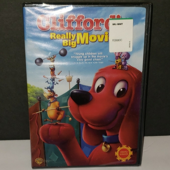 Media Nib Cliffords Really Big Movie Dvd Poshmark